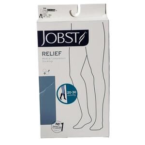 Jobst #114623 Relief Medical Compression Stockings 20-30mmHg XL Beige Unisex NIB